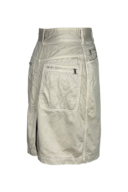 PRADA 2000S SAFARI SKIRT