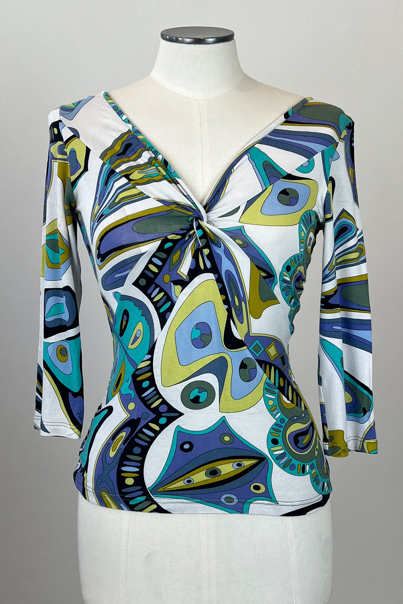 1990S ABSTRACT EMILIO PUCCI SHIRT