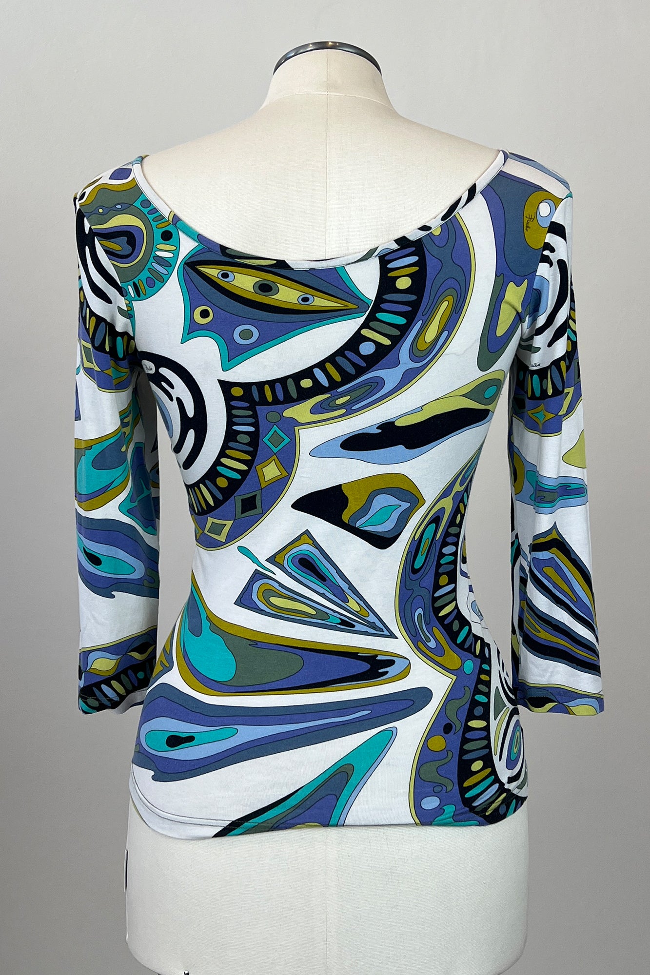 1990S ABSTRACT EMILIO PUCCI SHIRT