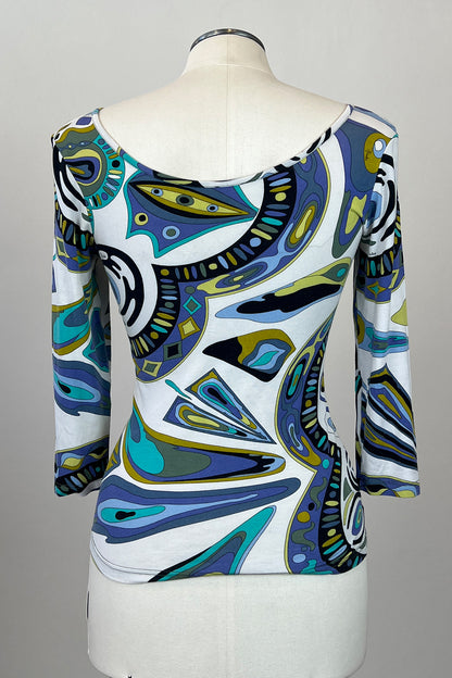 1990S ABSTRACT EMILIO PUCCI SHIRT