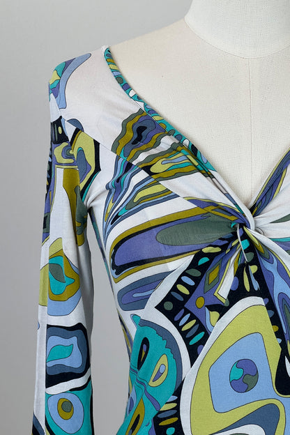1990S ABSTRACT EMILIO PUCCI SHIRT