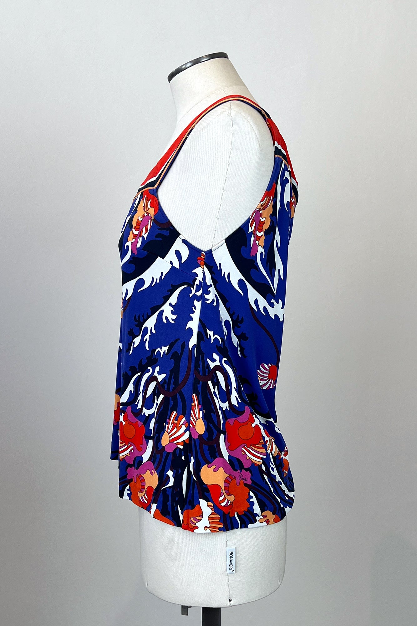 2010S EMILIO PUCCI ABSTRACT TANK TOP