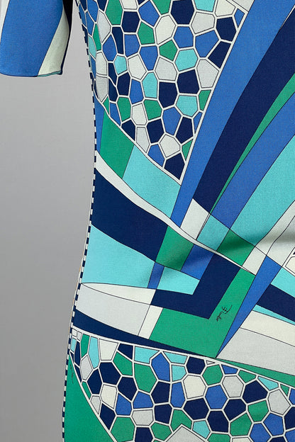2000S ABSTRACT EMILIO PUCCI DRESS