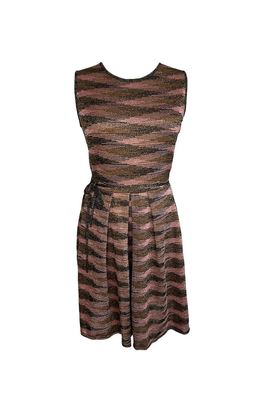 M MISSONI 2020S FIT AND FLARE DRESS