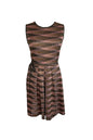 M MISSONI 2020S FIT AND FLARE DRESS