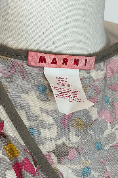 2010S SILK JERSEY MARNI DRESS