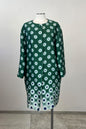 2010S PRADA COAT ABSTRACT PRINT